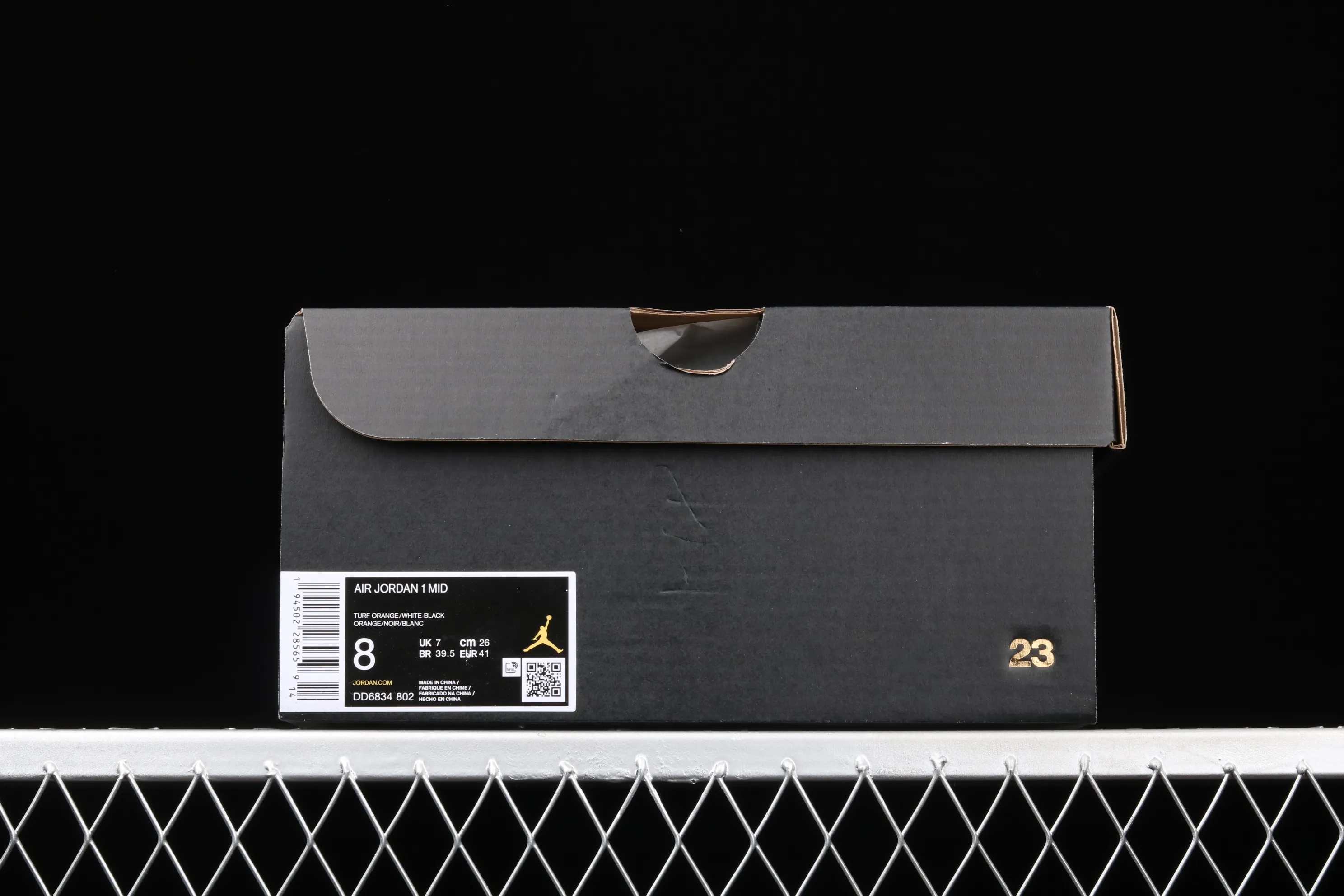 All categories Air Jordan Jordan series basketball shoes Air Jordan 1 Mid Air Jordan 1 Mid AJ1 Joe 1 patent leather orange Zhongbang basketball shoes DD6834-802